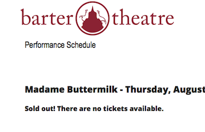 Madame Buttermilk played to sold out houses